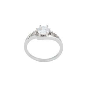 Panlandwoo - Cincin Rhodium Wanita Monroe - Gambar 5