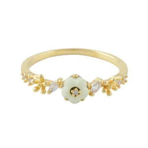 Panlandwoo - Cincin Rhodium Wanita Melly
