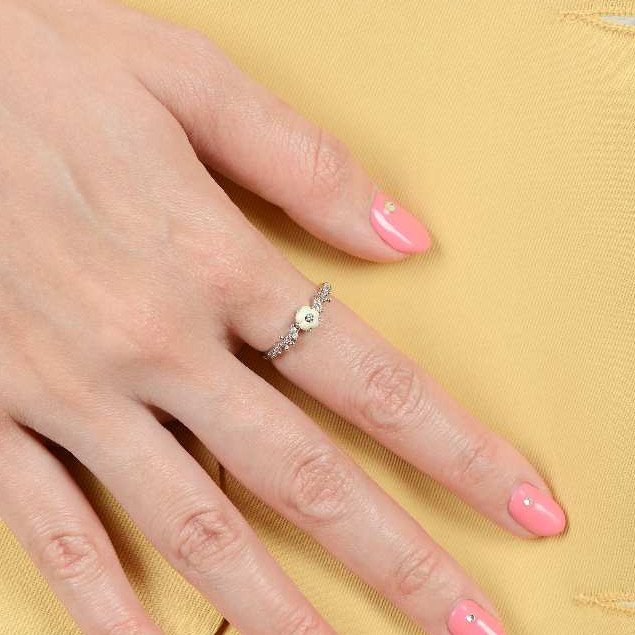 Panlandwoo - Cincin Rhodium Wanita Melly - Gambar 4