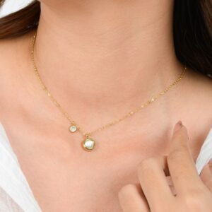 Alternative view of Panlandwoo - Kalung Stainless Wanita Mendez Adjustable