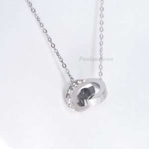 Alternative view of Panlandwoo - Kalung Stainless Wanita Promise Adjustable