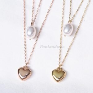 Alternative view of Panlandwoo - Kalung Choker Stainless Wanita Leah Adjustable