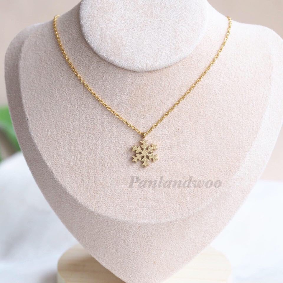 Panlandwoo - Kalung Titanium Wanita Winter Adjustable - Gambar 2