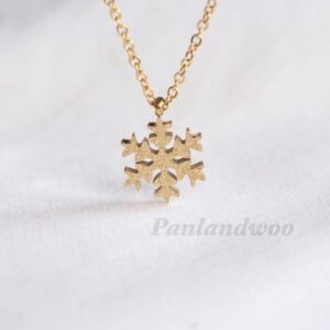 Panlandwoo - Kalung Titanium Wanita Winter Adjustable