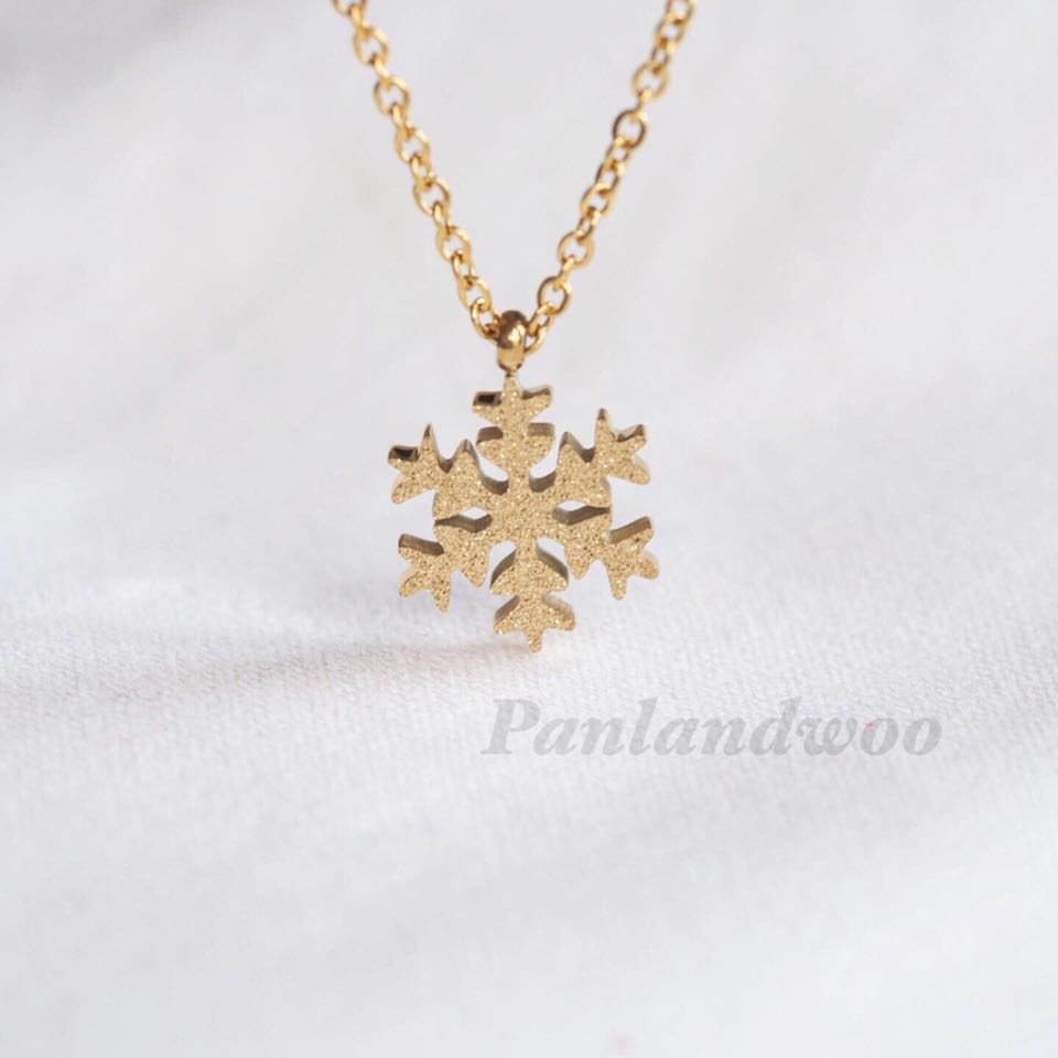 Panlandwoo - Kalung Titanium Wanita Winter Adjustable