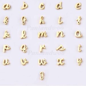 Alternative view of Panlandwoo - Kalung Huruf Titanium Wanita Little Alpha