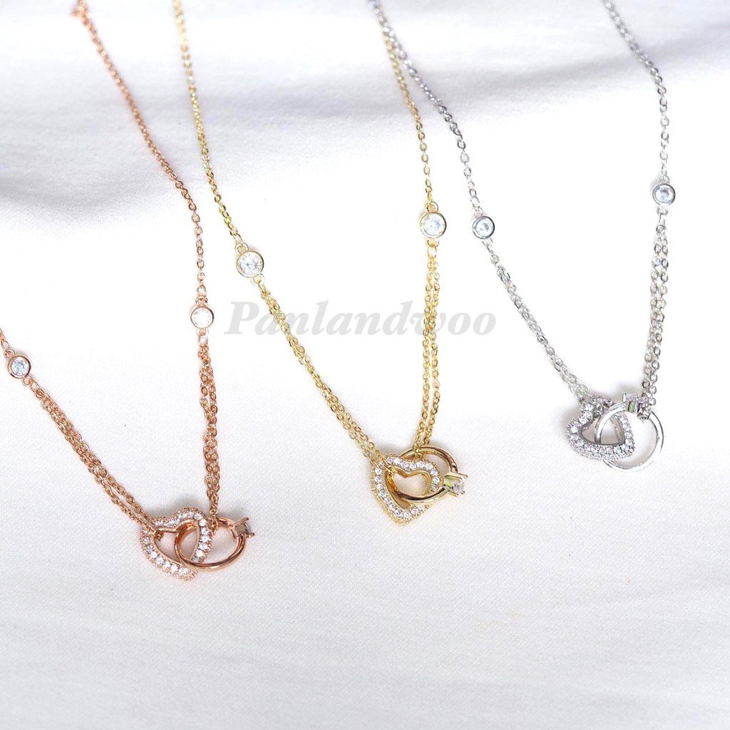 Panlandwoo - Kalung Rhodium Wanita Marry Me Adjustable - Gambar 5