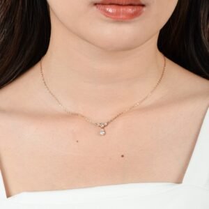 Alternative view of Panlandwoo - Kalung Rhodium Wanita Allegra Adjustable