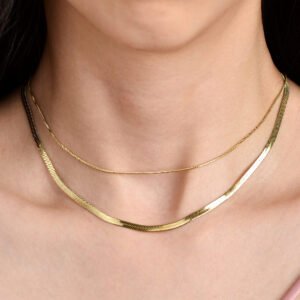 Alternative view of Panlandwoo - Kalung Choker Stainless Wanita Valencia Adjustable