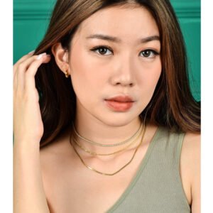 Alternative view of Panlandwoo - Kalung Choker Titanium Wanita Raya Adjustable