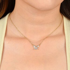 Alternative view of Panlandwoo - Kalung Rhodium Wanita Audrina Adjustable