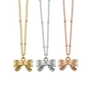 Alternative view of Panlandwoo - Kalung Stainless Wanita Wisteria Adjustable