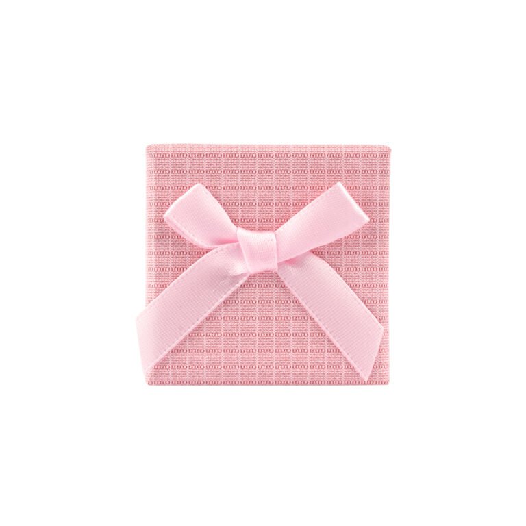 Kotak Sassy Baby Pink dengan pita
