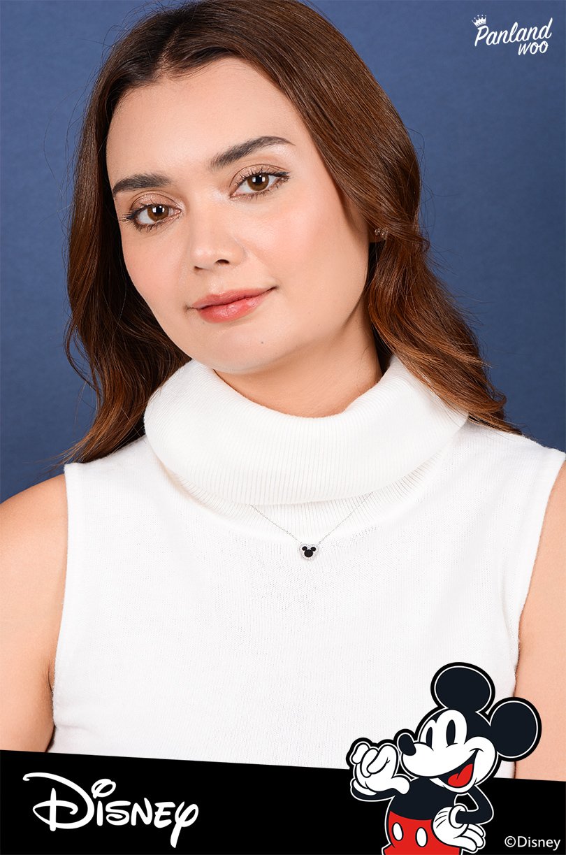 Panlandwoo - Mickey & Minnie Mouse Collection - Kalung Titanium Wanita All Night Sky Adjustable - Gambar 7