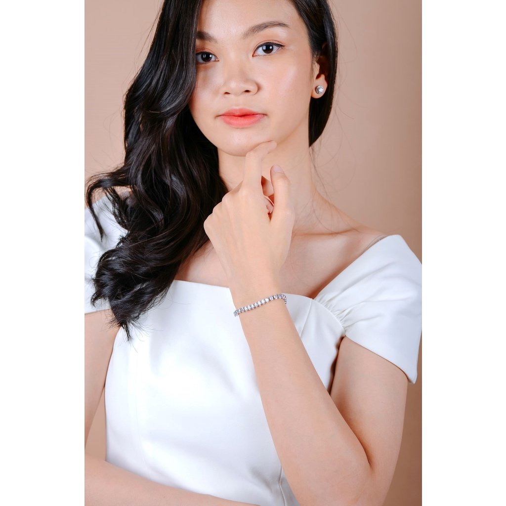 Panlandwoo - Gelang Tangan Stainless Wanita Raven - Gambar 5