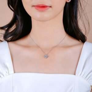 Alternative view of Panlandwoo - Kalung Rhodium Wanita Astoria Adjustable