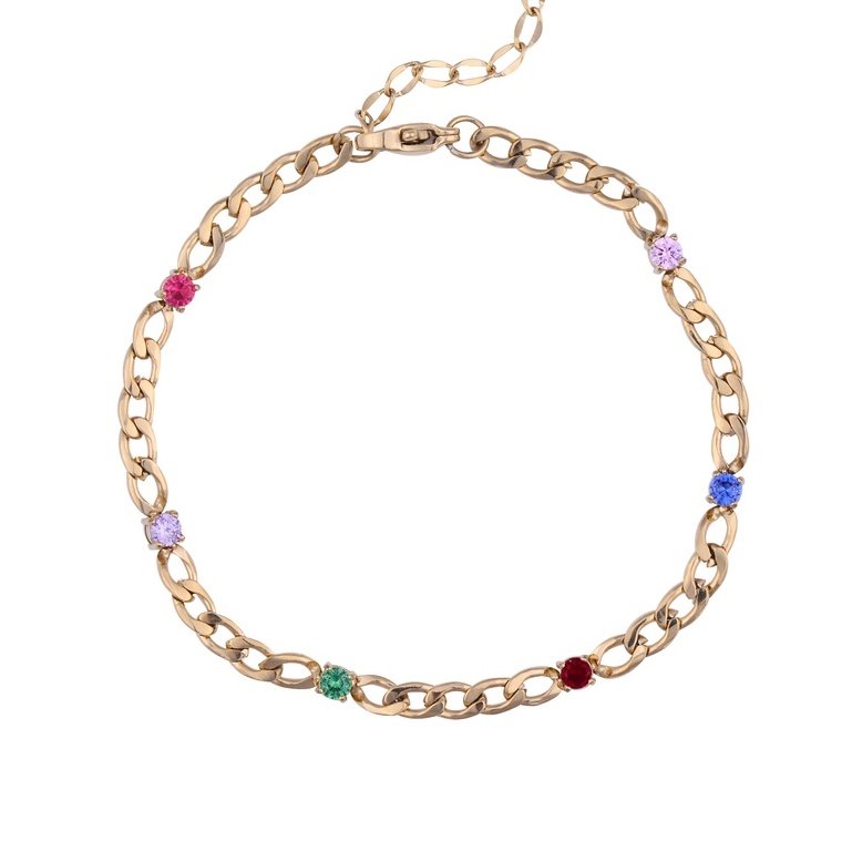 Panlandwoo - Gelang Tangan Stainless Wanita Lexie Adjustable