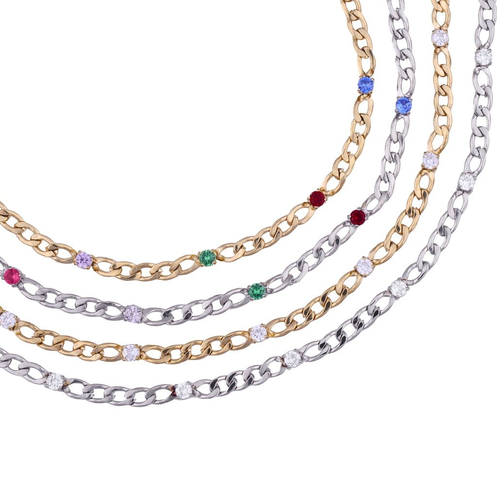 Panlandwoo - Gelang Tangan Stainless Wanita Lexie Adjustable - Gambar 4