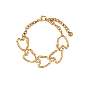 Panlandwoo - Gelang Tangan Stainless Wanita Aela Adjustable
