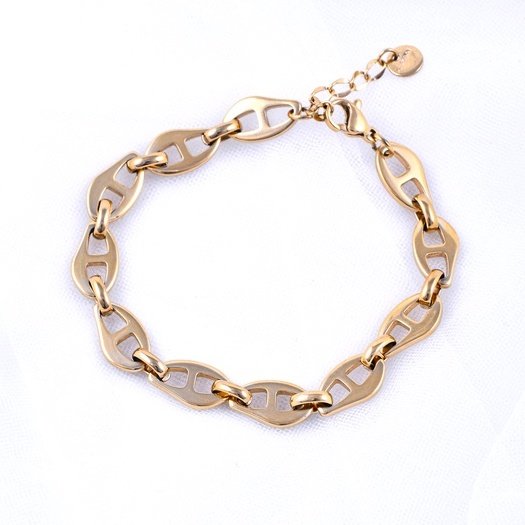 Panlandwoo - Gelang Tangan Stainless Wanita Rox Adjustable - Gambar 4