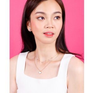 Alternative view of Panlandwoo - Kalung Stainless Wanita Viola Adjustable