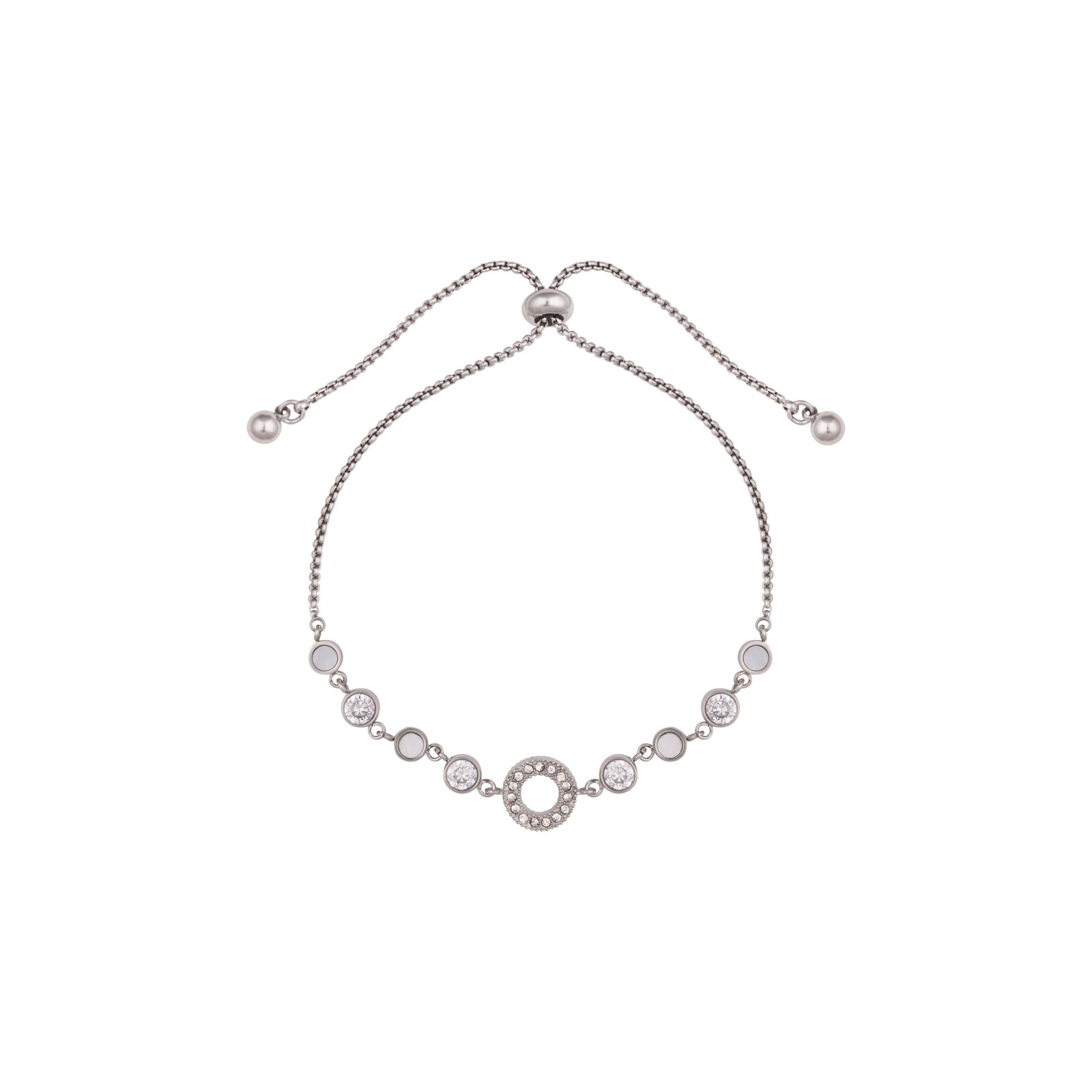 Panlandwoo - Gelang Serut Titanium Wanita Chiara Adjustable - Gambar 3