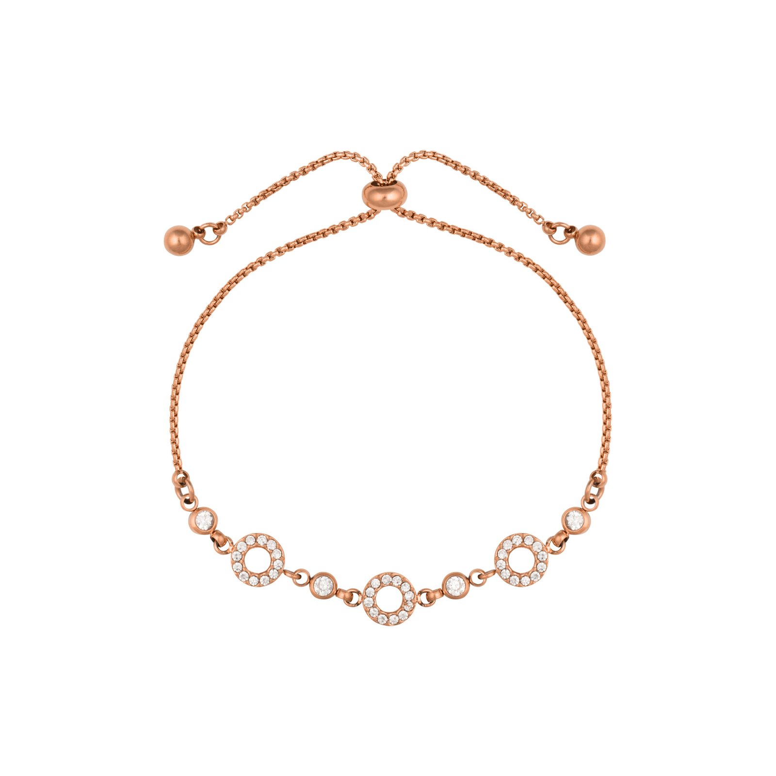 Panlandwoo - Gelang Serut Titanium Wanita Caruso Adjustable - Gambar 5