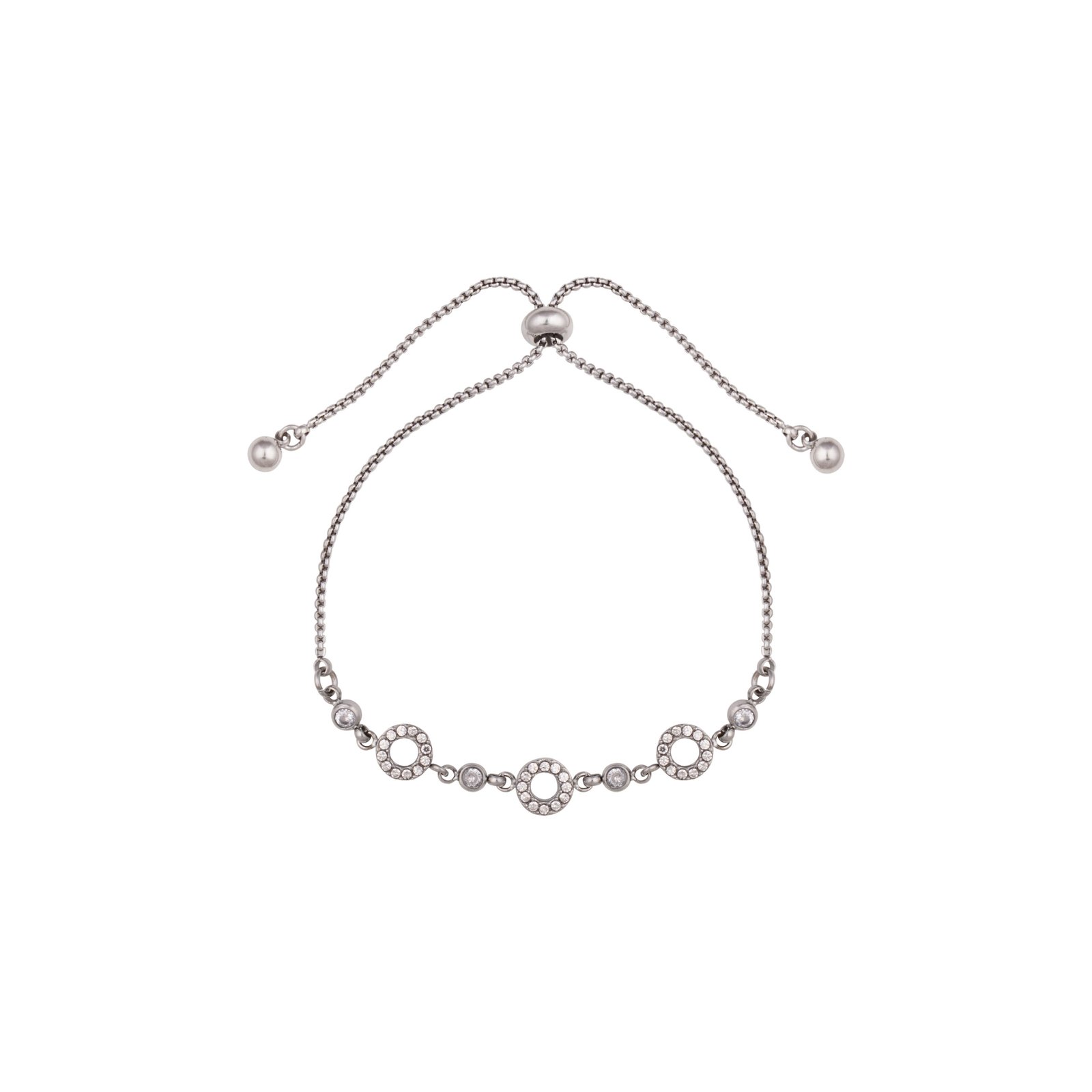 Panlandwoo - Gelang Serut Titanium Wanita Caruso Adjustable - Gambar 3