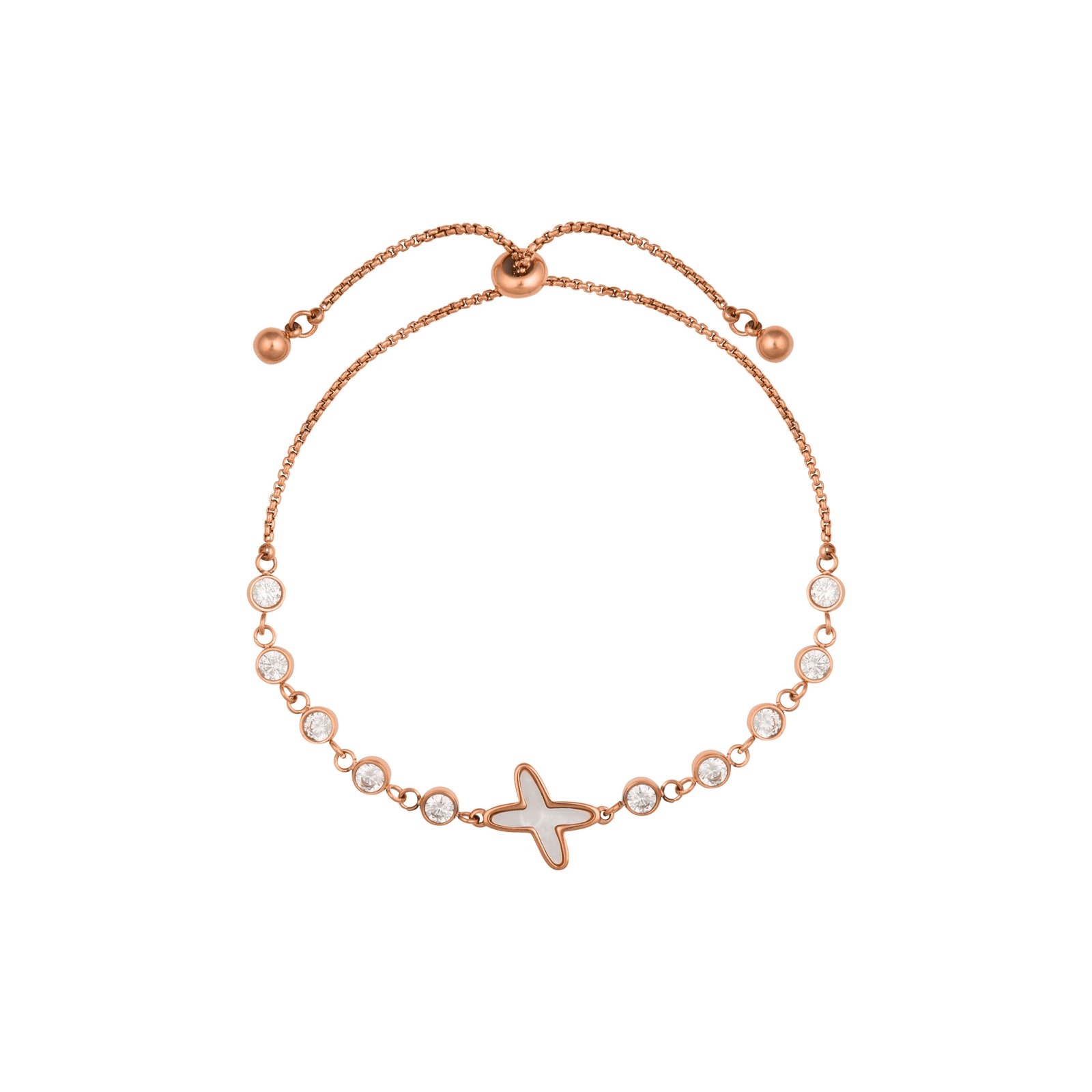 Panlandwoo - Gelang Serut Titanium Wanita Cinzia Adjustable - Gambar 5