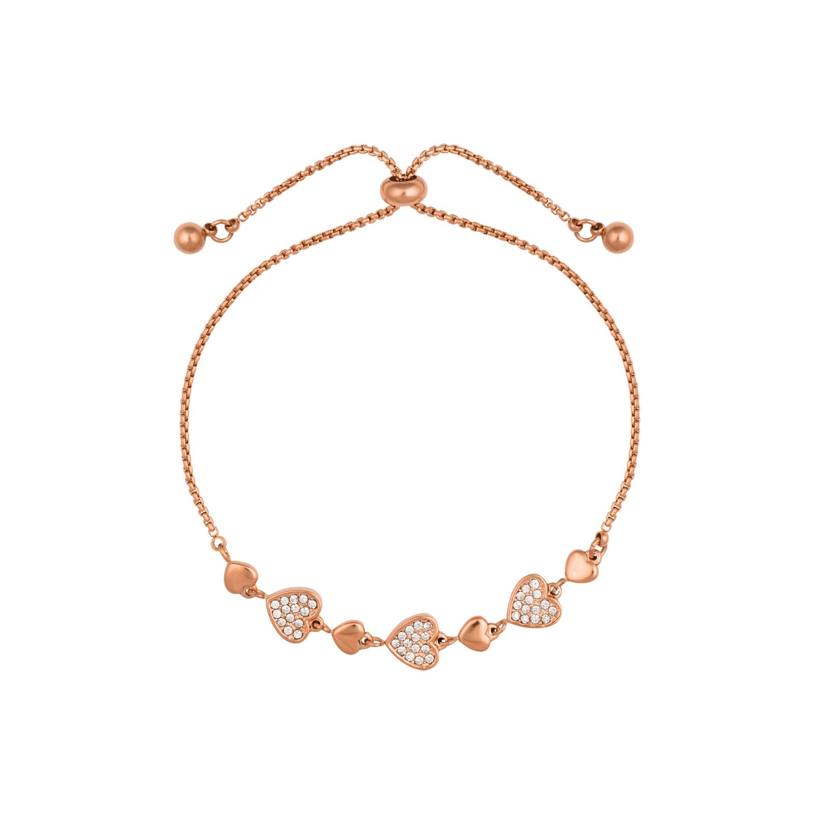 Panlandwoo - Gelang Serut Titanium Wanita Fellini Adjustable - Gambar 4