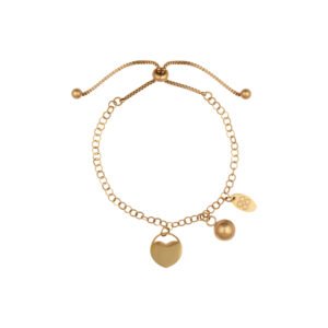 Panlandwoo - Gelang Serut Titanium Wanita Ginerva Adjustable