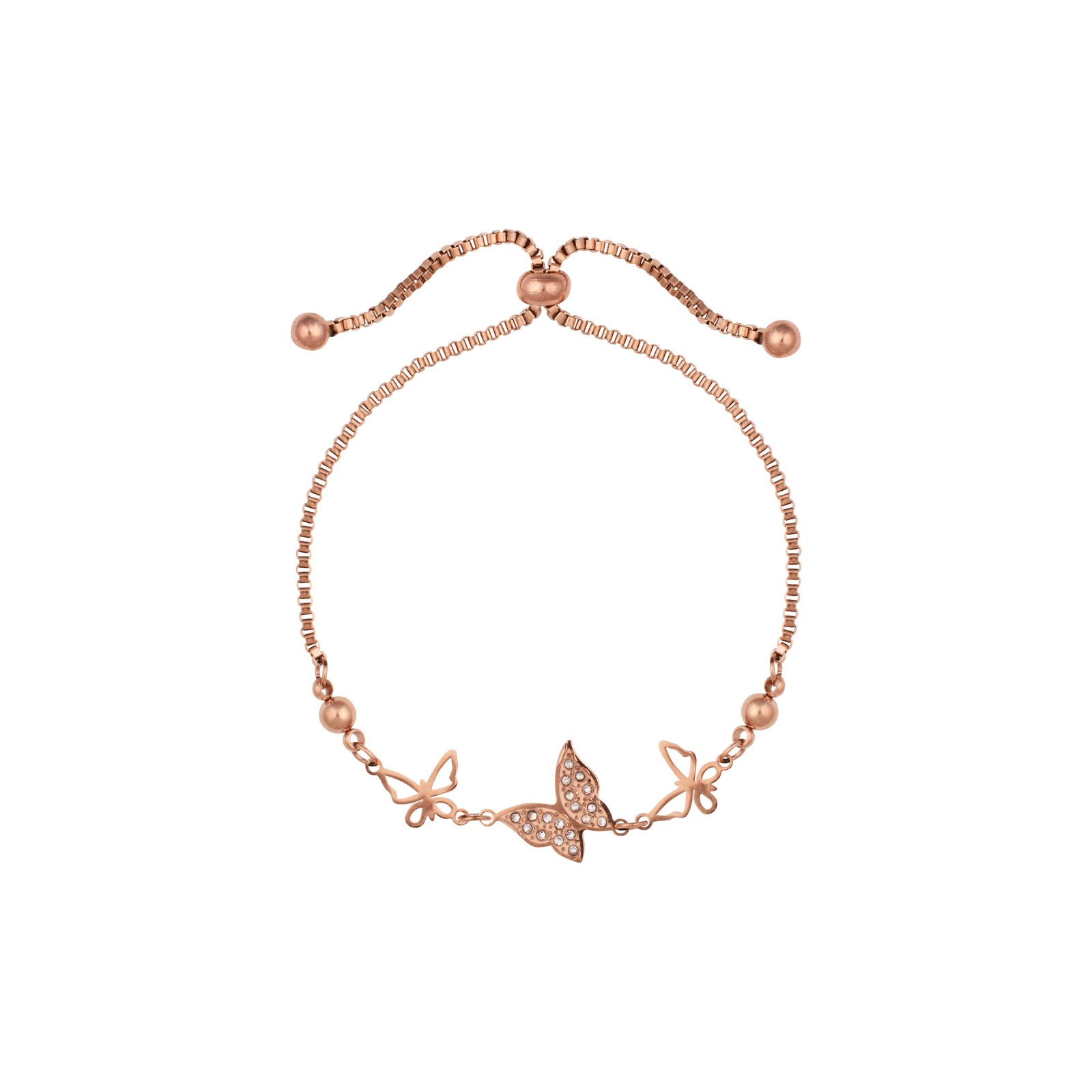 Panlandwoo - Gelang Serut Titanium Wanita Parmida Adjustable - Gambar 6