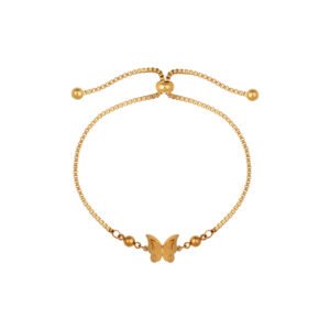 Panlandwoo - Gelang Serut Titanium Wanita Annabella Adjustable