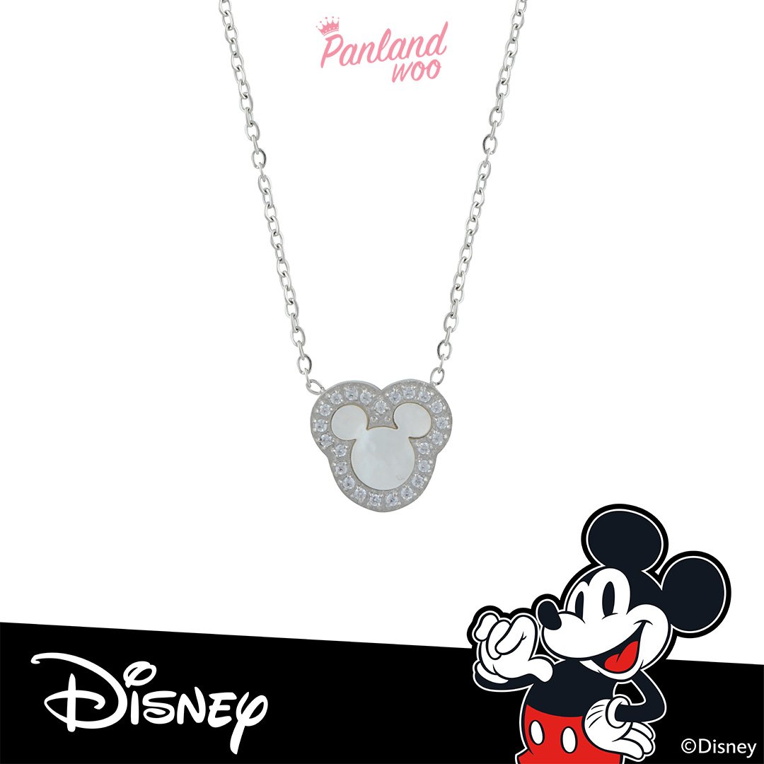 Panlandwoo - Mickey & Minnie Mouse Collection - Kalung Titanium Wanita Elteha Adjustable - Gambar 5