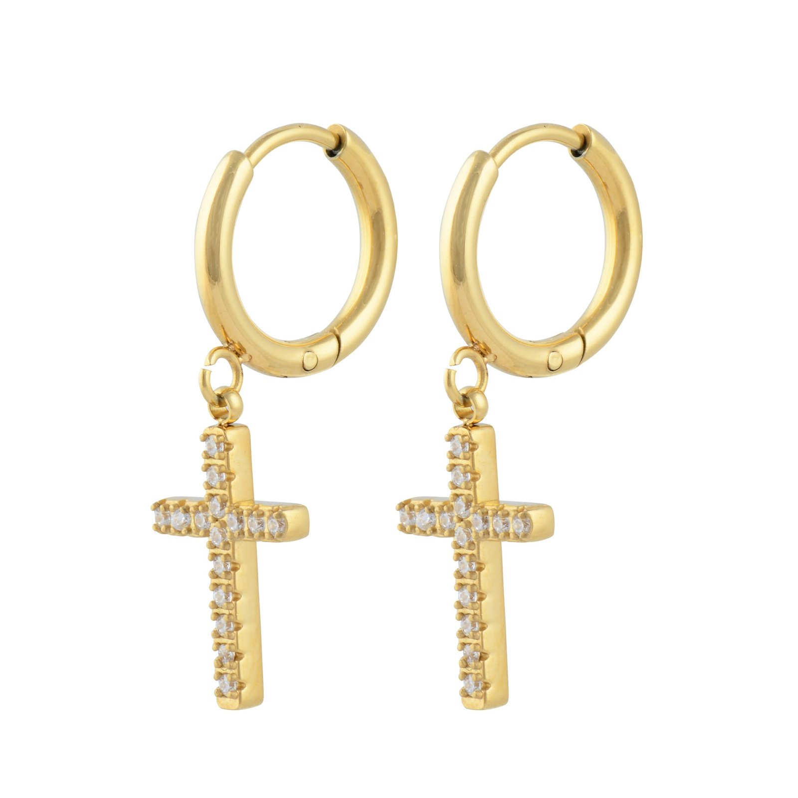 Panlandwoo - Bundling Spesial Desember - Diamond Cross Set (Anting + Gelang + Kalung) + Free Cincin Emely - Gambar 8