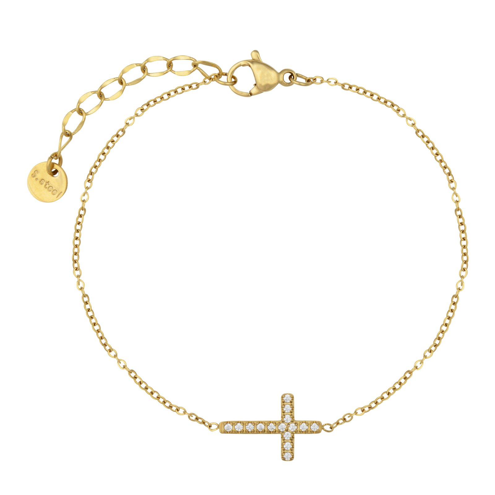 Panlandwoo - Bundling Spesial Desember - Diamond Cross Set (Anting + Gelang + Kalung) + Free Cincin Emely - Gambar 5