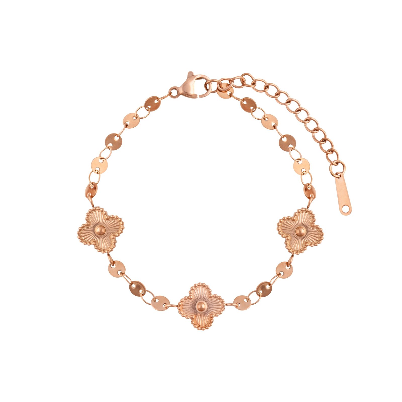 Panlandwoo - Gelang Tangan Titanium Wanita Jojo Adjustable - Gambar 3