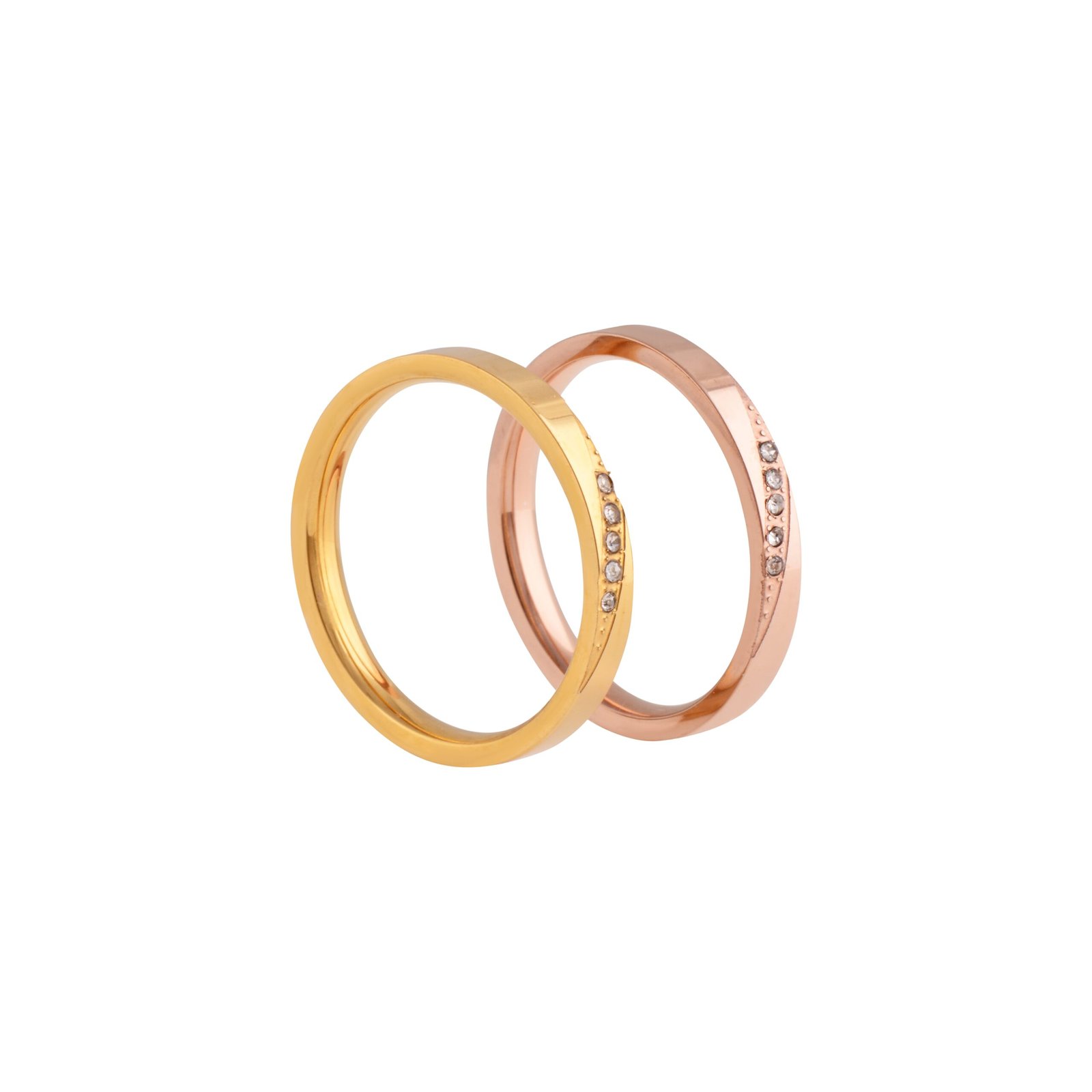 Panlandwoo - Cincin Titanium Wanita Dorie - Gambar 2