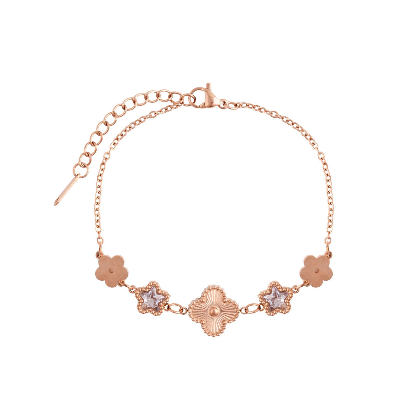 Panlandwoo - Gelang Tangan Titanium Wanita Jetson Adjustable - Gambar 3