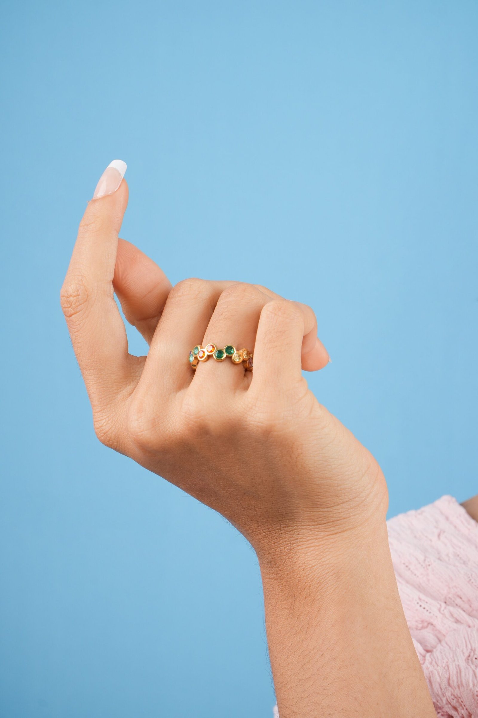 Panlandwoo - Cincin Titanium Wanita Keeton - Gambar 3