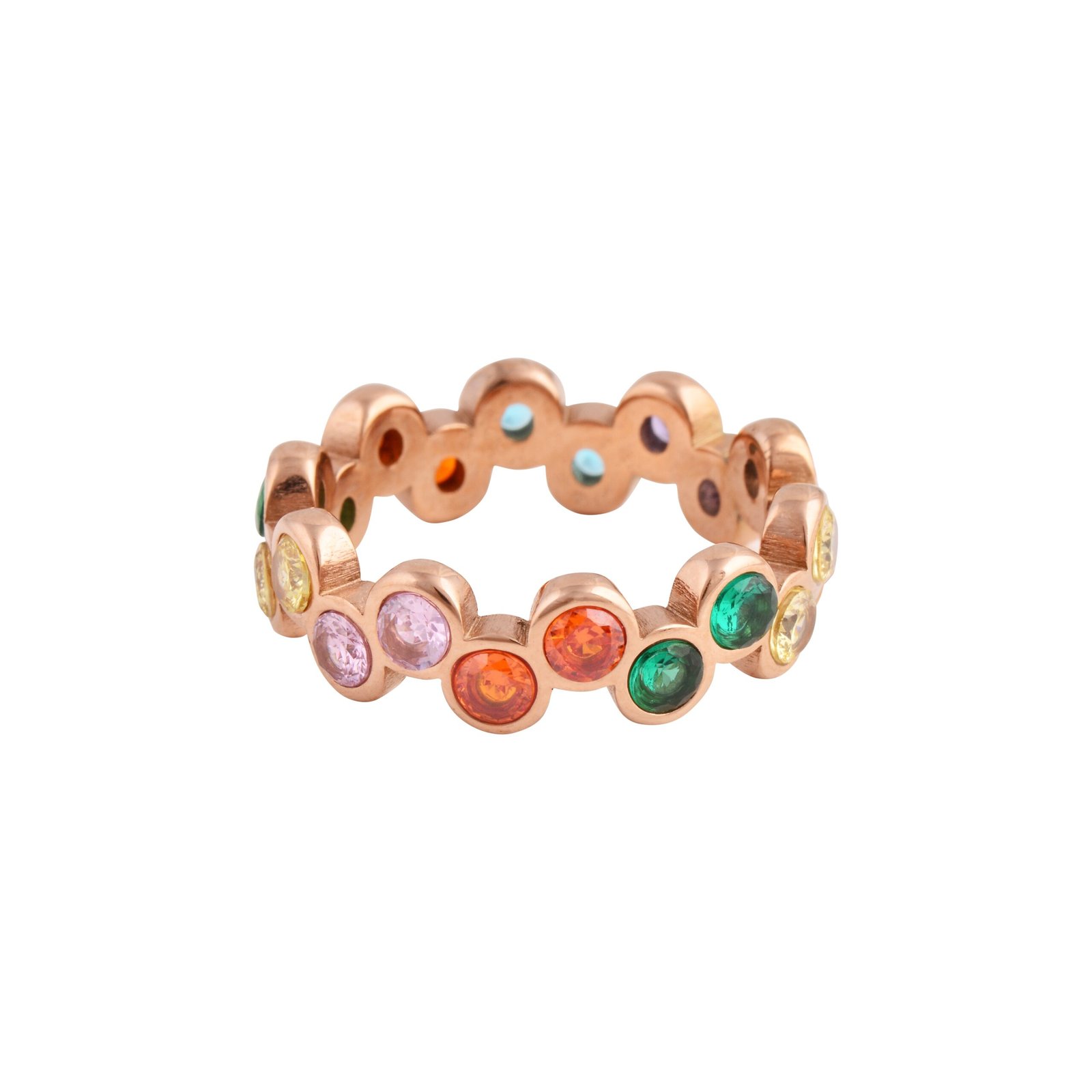 Panlandwoo - Cincin Titanium Wanita Keeton - Gambar 4