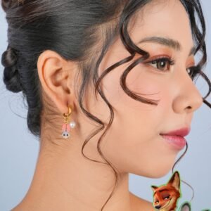 Alternative view of Panlandwoo - Zootopia Collection - Anting Hoop Titanium Wanita Accorsa