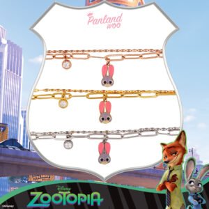 Alternative view of Panlandwoo - Zootopia Collection - Gelang Tangan Titanium Wanita Delfita Adjustable