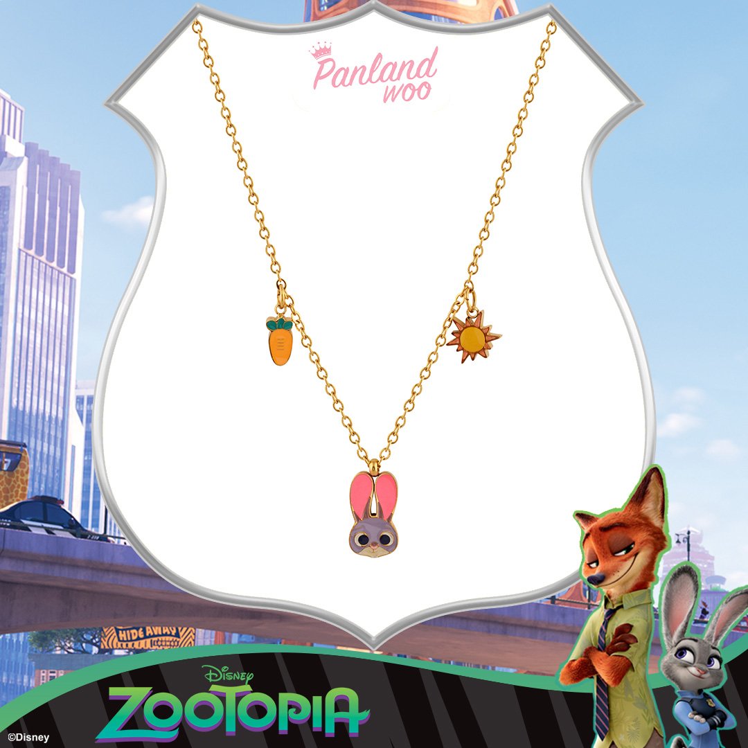 Panlandwoo - Zootopia Collection - Kalung Titanium Wanita Accorsa Adjustable