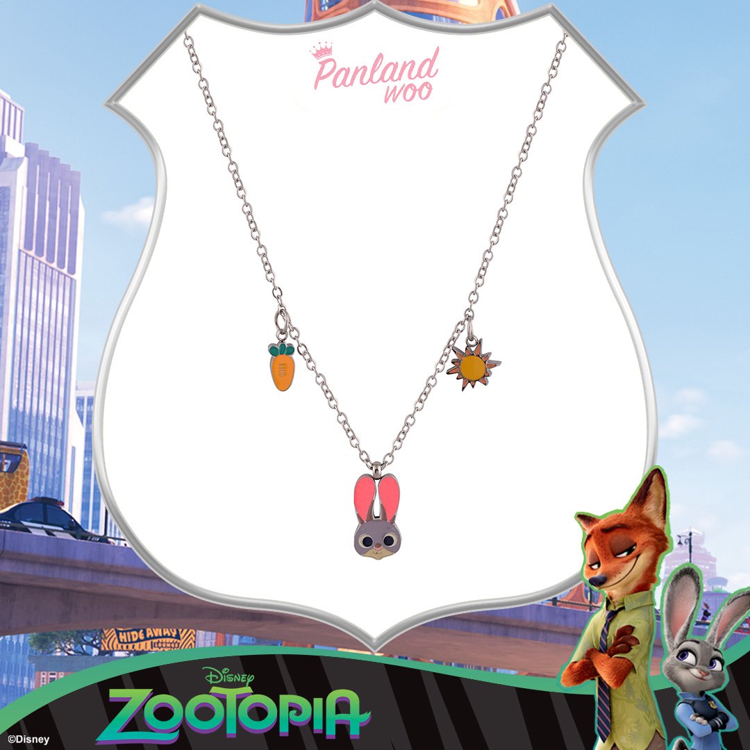 Panlandwoo - Zootopia Collection - Kalung Titanium Wanita Accorsa Adjustable - Gambar 3