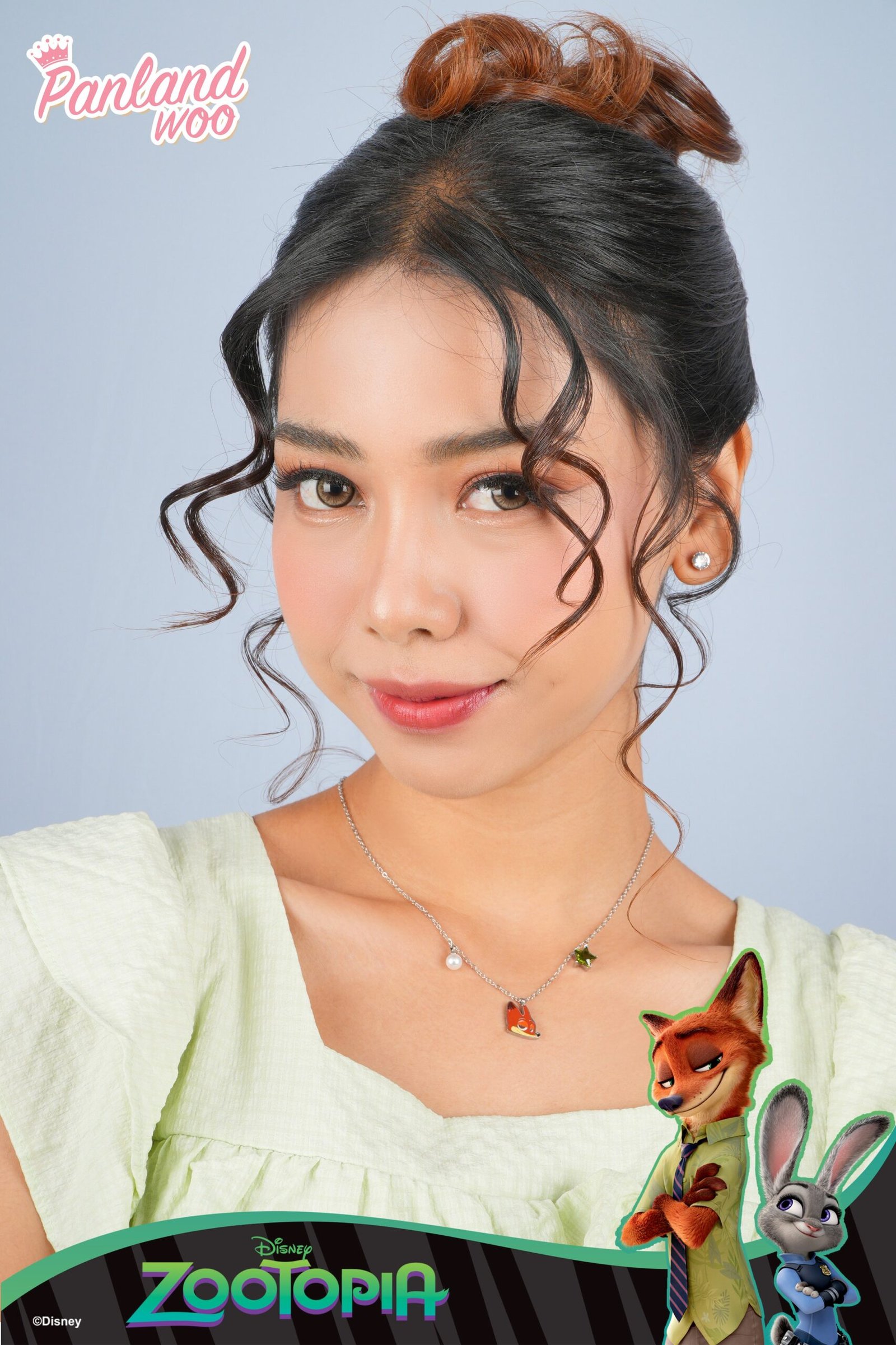 Panlandwoo - Zootopia Collection - Kalung Titanium Wanita Adagio Adjustable - Gambar 7