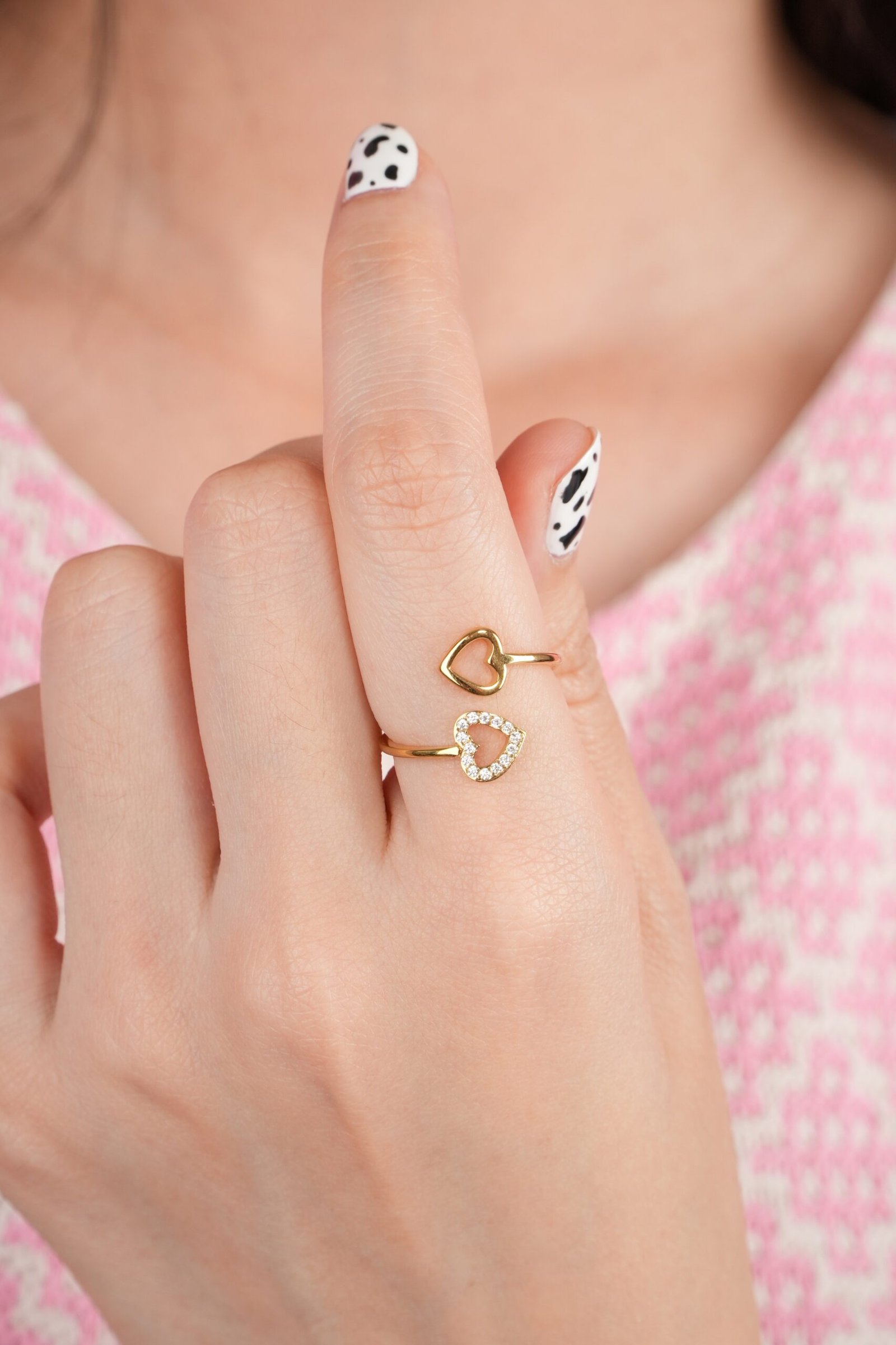 Panlandwoo - Cincin Titanium Wanita Altessa Adjustable - Gambar 2