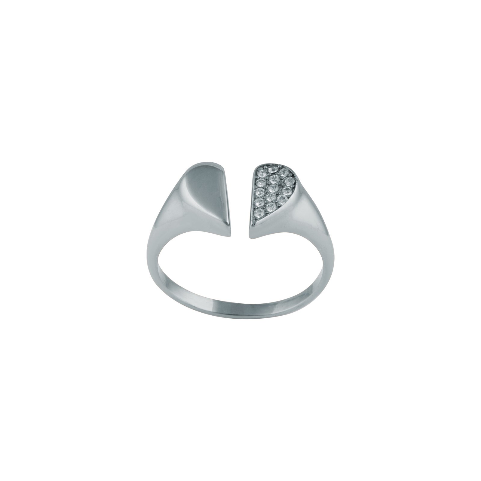 Panlandwoo - Cincin Titanium Wanita Bluesy Adjustable - Gambar 3