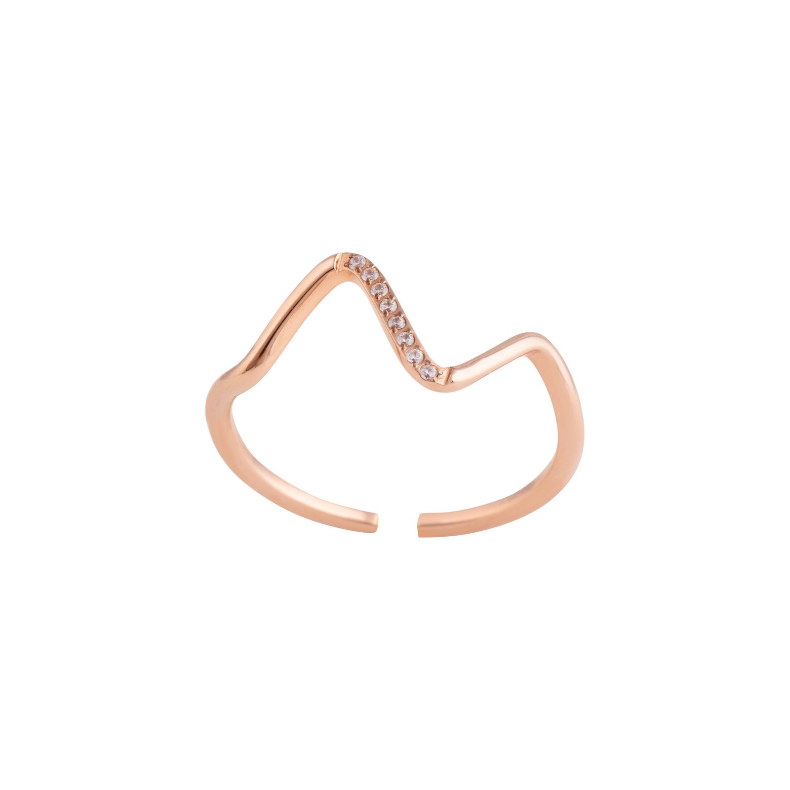 Panlandwoo - Cincin Titanium Wanita Dasani Adjustable - Gambar 3