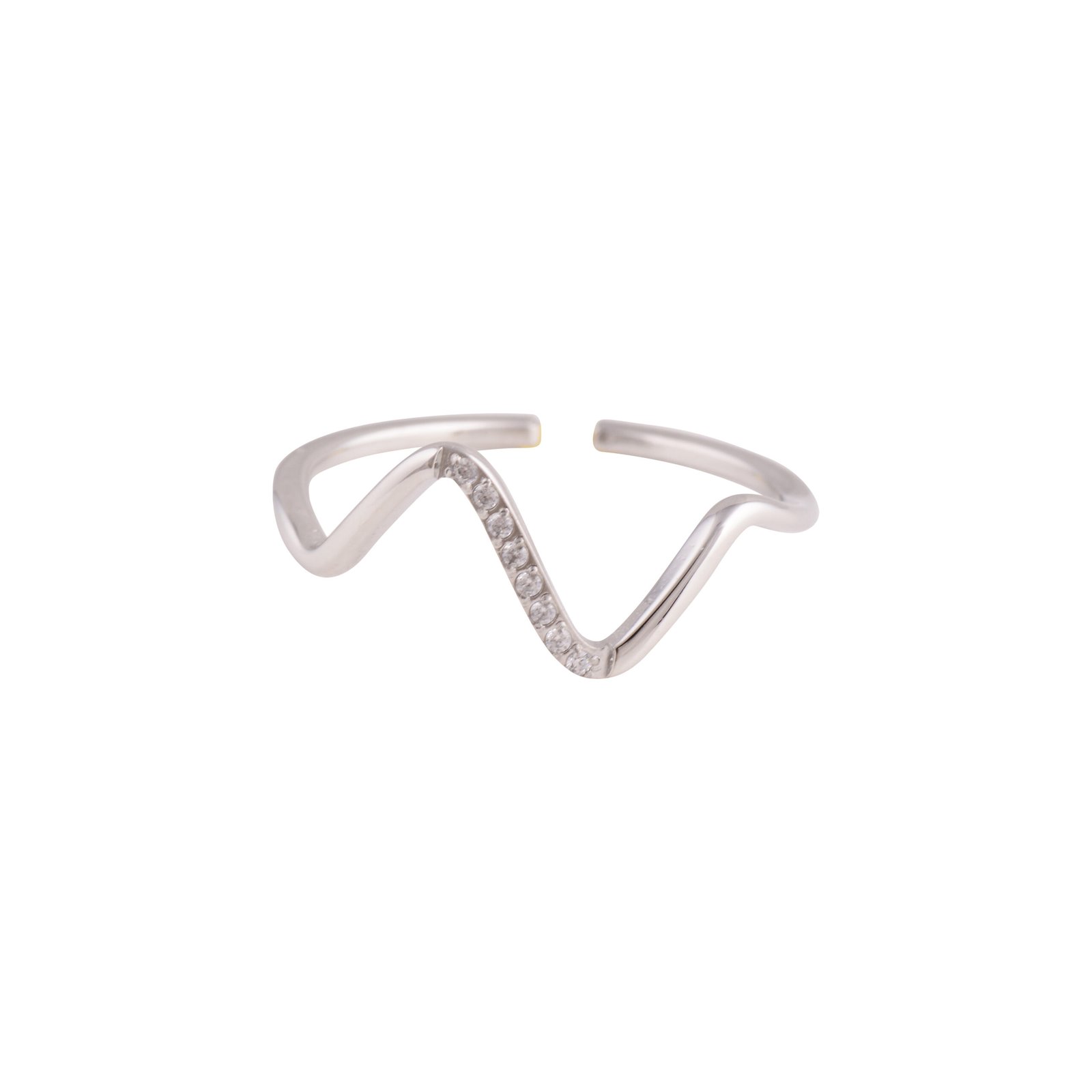 Panlandwoo - Cincin Titanium Wanita Dasani Adjustable - Gambar 5